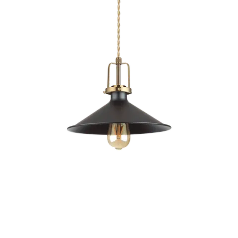 Lampa wisząca ERIS-3 SP1 NERO czarna 249070 Ideal lux