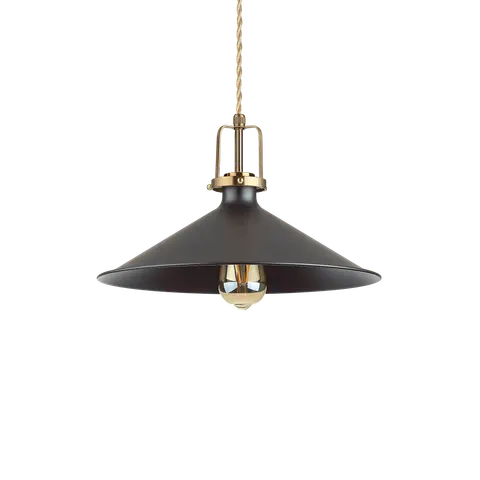 Lampa wisząca ERIS-4 SP1 NERO czarna 249087 Ideal lux