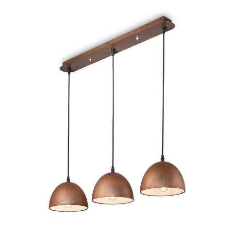 Lampa wisząca FOLK SP3 corten 174235 Ideal lux