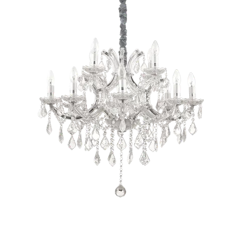 Lampa wisząca NAPOLEON SP12 CROMO chrom 167251 Ideal lux