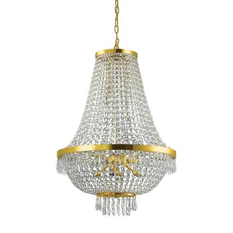 Lampa wisząca CAESAR SP12 ORO złota 1114743 Ideal lux