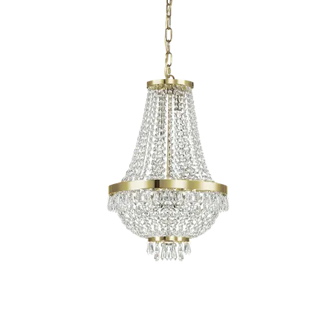Lampa wisząca CAESAR SP6 ORO złota 114729 Ideal lux