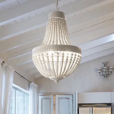 Lampa wisząca MONET SP5 biały 162737 Ideal lux