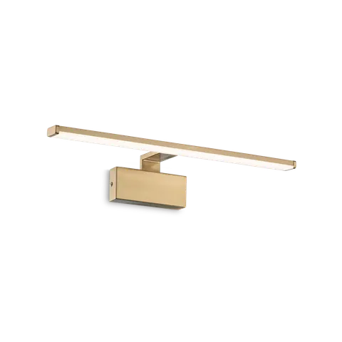 Kinkiet ALMA AP 12W OTTONE SATINATO satynowy mosiądz 224954 Ideal lux