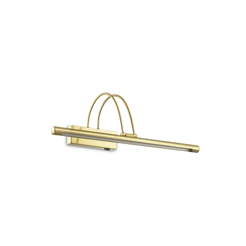 Kinkiet BOW AP D46 OTTONE SATINATO satynowy mosiądz 121178 Ideal lux
