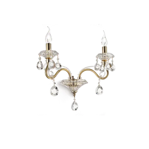 Kinkiet NEGRESCO AP2 ORO złoty 087757 Ideal lux