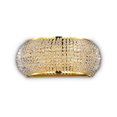Kinkiet PASHA' AP3 ORO złoty 082288 Ideal lux
