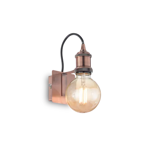 Kinkiet FRIDA AP1 RAME ANTICO miedź 163338 Ideal lux
