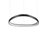 Lampa wisząca GEMINI SP D61 NERO 247267 Ideal lux