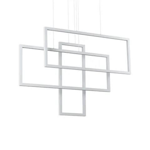 Lampa wisząca FRAME SP RETTANGOLO BIANCO 253589 Ideal lux
