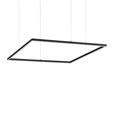 Lampa wisząca ORACLE SLIM SP D90 SQUARE BK 3000K 259208 Ideal lux