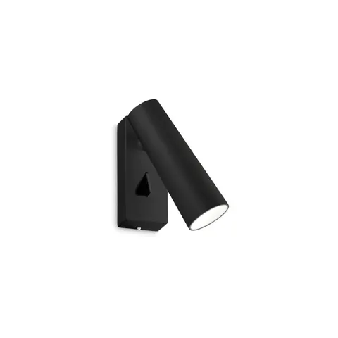 Kinkiet PIPE Czarny 281001 Ideal lux