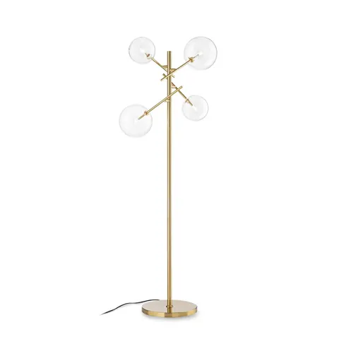 Lampa podłogowa EQUINOXE Mosiądz 290966 Ideal lux