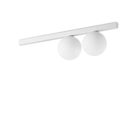 Lampa sufitowa BINOMIO PL2 BIANCO IP20 Biały 328430 Ideal lux