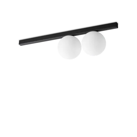 Lampa sufitowa BINOMIO PL2 NERO IP20 Czarny 310671 Ideal lux