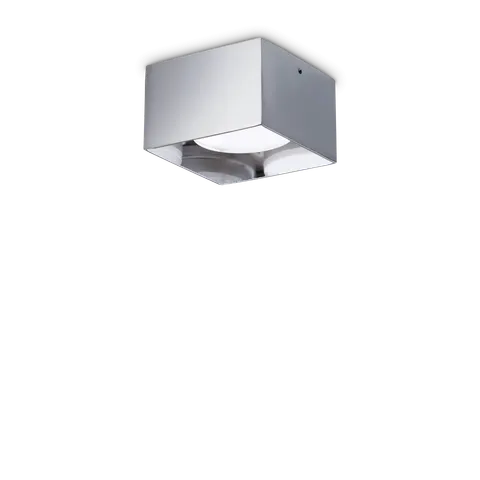 Lampa sufitowa SPIKE PL1 SQUARE CROMO IP20 Chrom 328799 Ideal lux
