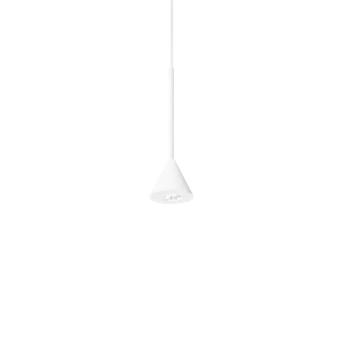 Lampa wisząca ARCHIMEDE SP CONO BIANCO 3000K IP20 Biały 310596 Ideal lux
