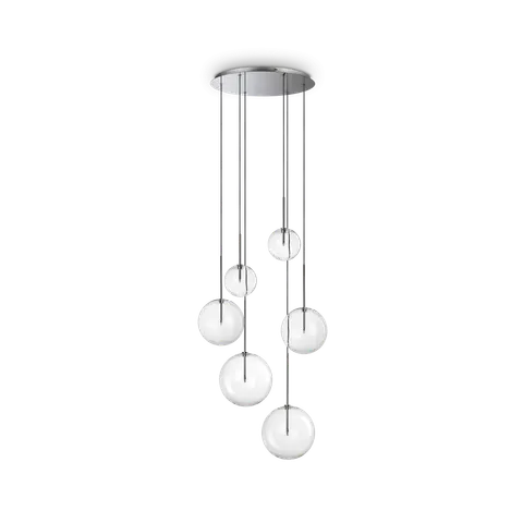 Lampa wisząca EQUINOXE SP6 CROMO IP20 Chrom 317250 Ideal lux