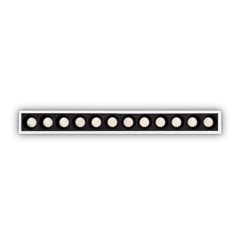 Lampa wpuszczana LIKA FI SLIM 10W WH 3000K IP20 Biały 327501 Ideal lux