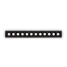 Lampa wpuszczana LIKA FI SLIM 19W BK 3000K IP20 Czarny 305837 Ideal lux