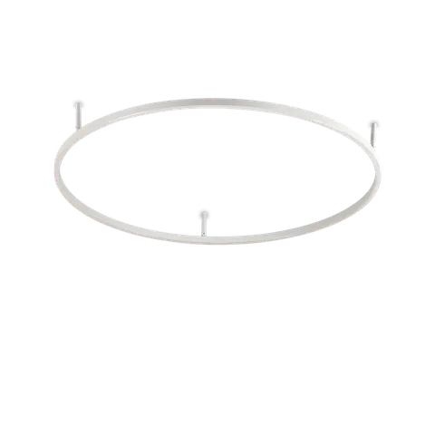 Lampa sufitowa ORACLE SLIM PL D090 ROUND 4000K ON-OFF WH 341996 Ideal Lux