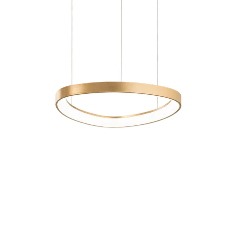 Lampa wisząca GEMINI SP D042 ON-OFF Mosiądz 2700K 341545 Ideal Lux