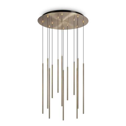 Lampa wisząca FILO SP12 Mosiądz 2700K 341101 Ideal Lux