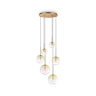Lampa wisząca EQUINOXE SP6 Bursztyn SFUMATO 345406 Ideal Lux
