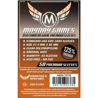 Koszulki na karty Mayday USA Chimera Premium 57,5x89 mm 50 sztuk