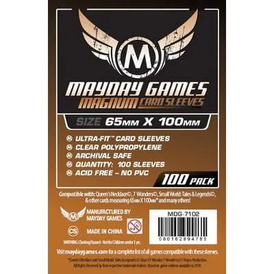 Koszulki na karty Mayday Magnum Copper 65x100 mm 100 sztuk