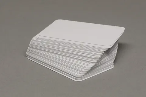 Czyste karty do gry 43,5 x 67,5 mm - 55 szt.