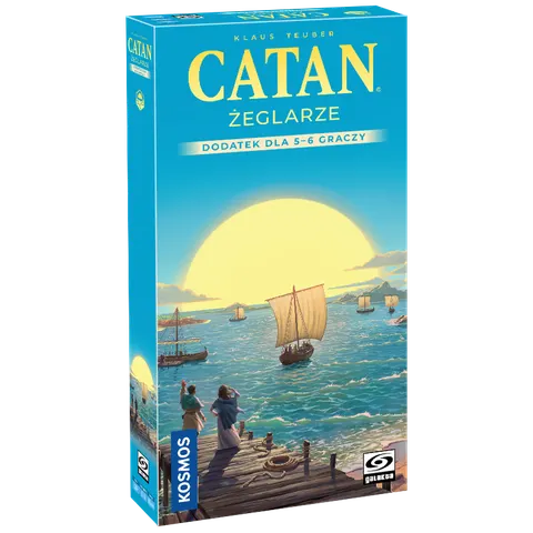 Catan - Żeglarze – Dodatek dla 5-6 graczy (edycja 2025)