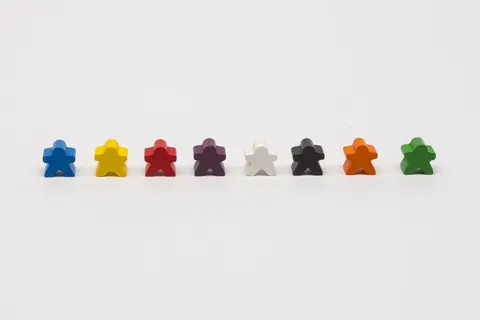 Mały pionek Carcassonne 12x12x8mm