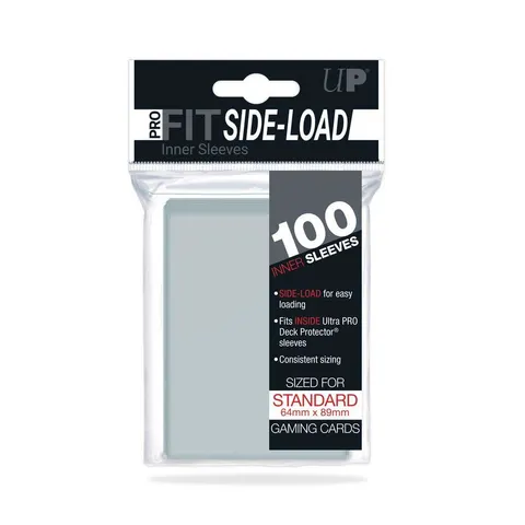 Koszulki na karty Ultra-Pro Pro-Fit Side-Load 64x89 mm 100 sztuk