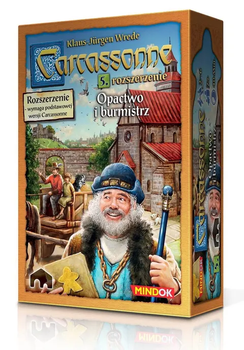 Carcassonne: 5. Opactwo i Burmistrz (2. edycja)