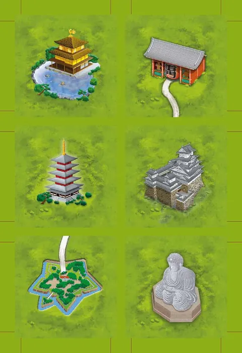 Carcassonne: Japońskie świątynie / Japanese Temples (2. edycja)