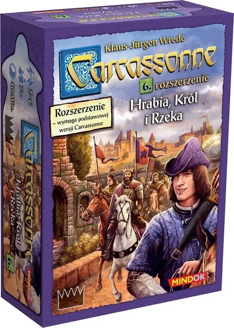 Carcassonne: 6. Hrabia, Król i Rzeka (2. edycja)