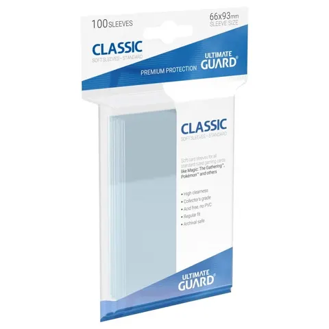 Koszulki na karty Ultimate Guard: Classic Soft Standard CCG Size 63,5x89 mm (100 sztuk)