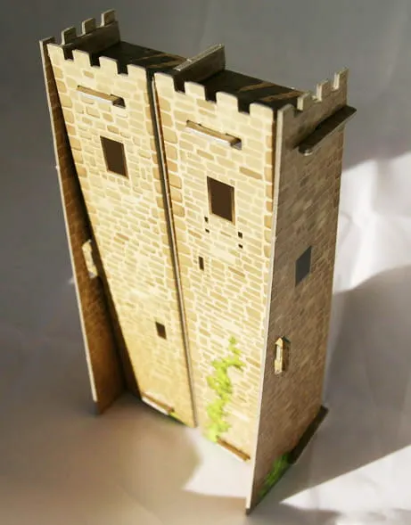 Wieża na kafelki Carcassonne