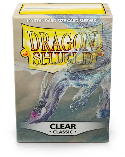 Koszulki na karty Dragon Shield Classic - przezroczyste - 100 sztuk