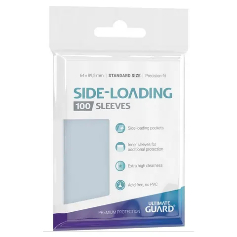 Koszulki na karty Ultimate Guard: Precise-Fit Side-Load 63,5x89 mm (100 sztuk)