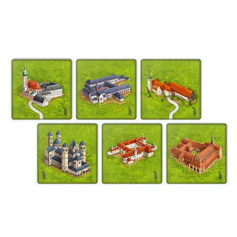 Carcassonne: Niemieckie Klasztory / Die Klöster in Deutschland (3. edycja)