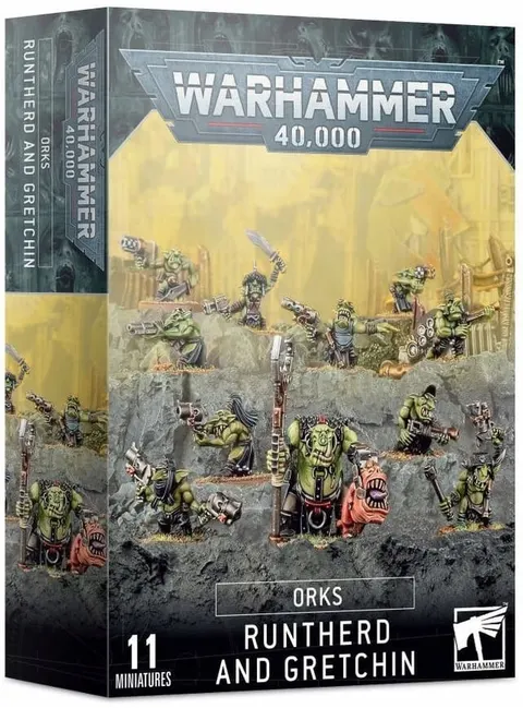 Orks: Runtherd and Gretchin (Warhammer 40,000)