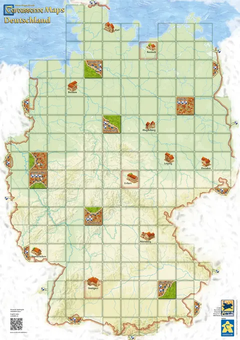 Carcassonne: Mapa Niemiec (2. edycja)