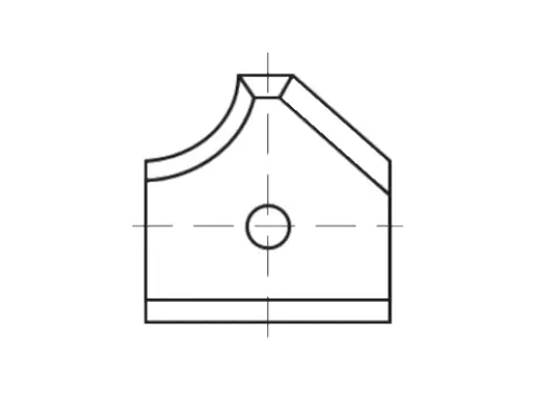 Płytki wymienne 16x17,5x2 do okleiniarek 162037