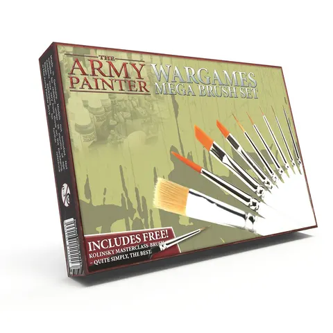Army Painter: duży zestaw pędzli (Mega Brush Set)