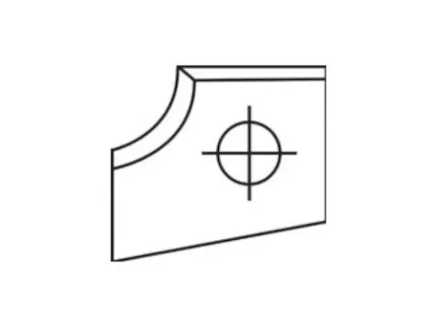 Płytki wymienne 15,5x15,2x1,5 R3 do okleiniarek 155153