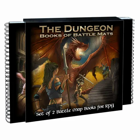 The Dungeon - Księgi mat RPG