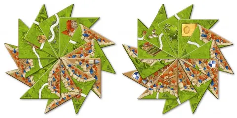 Carcassonne: połówki / Halb so wild (3. edycja)