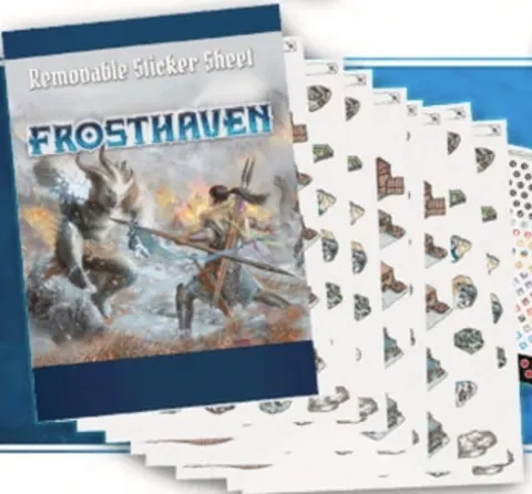 Frosthaven: removable sticker set